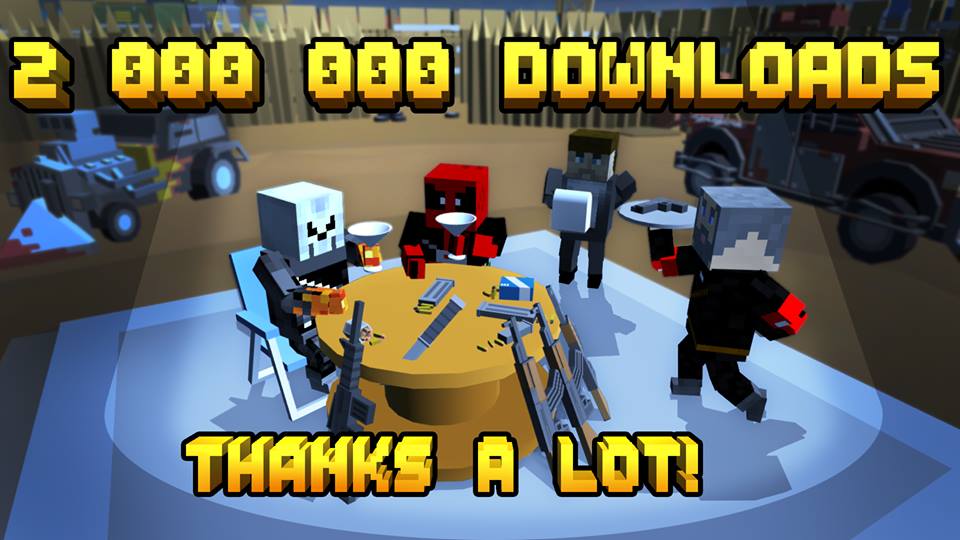 PixelFury_OG's tweet photo. 2 Million downloads! Lets rock on! #pixel #fury #pixelfury #3D #Shooter #fps https://t.co/k91tb2huOd