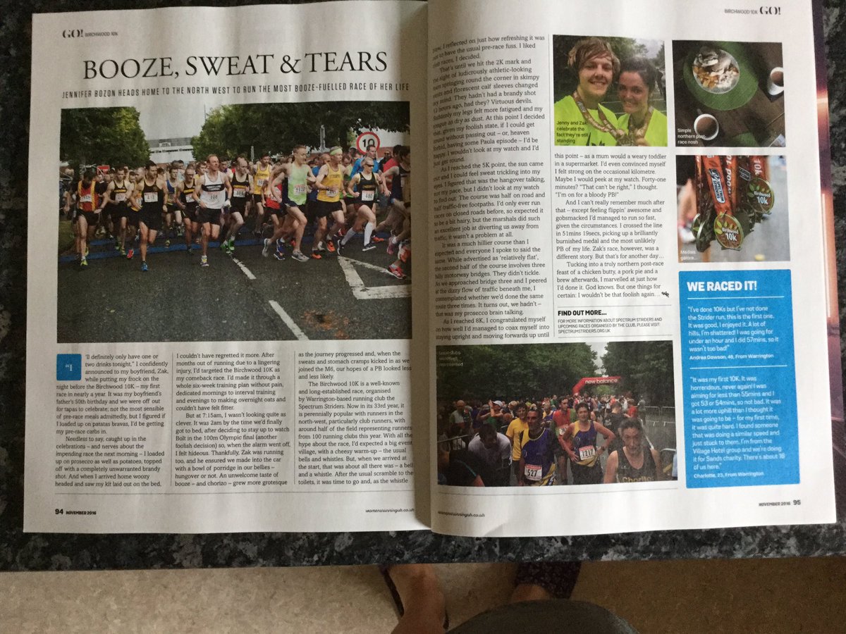 Thank you <a href="/Womensrunninguk/">Women's Running UK</a> for your wonderful race review of   The Birchwood 10k
