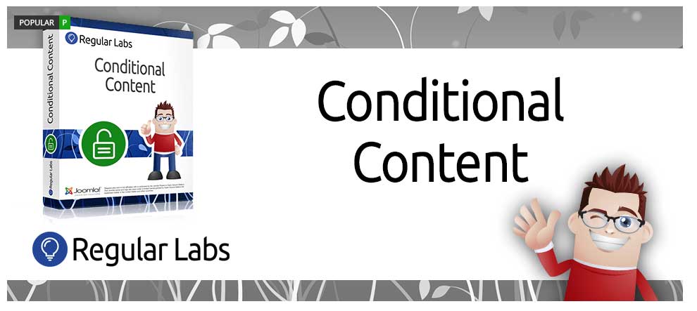 eNEXTcz's tweet photo. Skvělý nový plugin od @RegularLabs Conditional Content: https://t.co/hthBnRxlAA https://t.co/S5YAq68Q0w