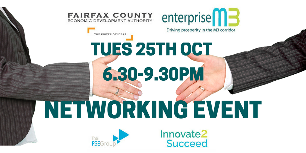Join <a href="/enterprisem3/">Enterprise M3</a> &amp; <a href="/fairfaxcounty/">Fairfax County Government 🇺🇸</a> for their networking event on 25/10 at 6pm. Sign up &amp; book your place here enterprisem3.org.uk/node/1089