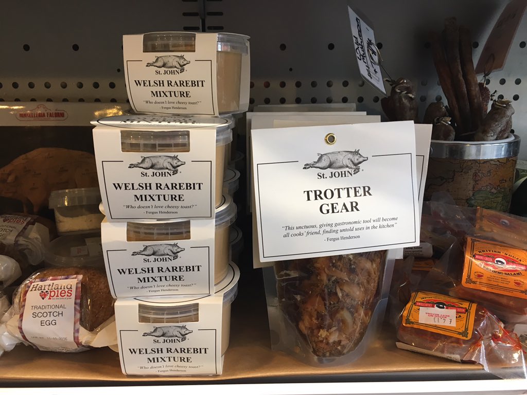 TheButcherySE23's tweet photo. Getting our @StJohnBakery on with these tasty numbers in the fridge @trottergear &amp; @rarebitmix for adding a flavour bomb to your weekend https://t.co/lsUj1KPQCO