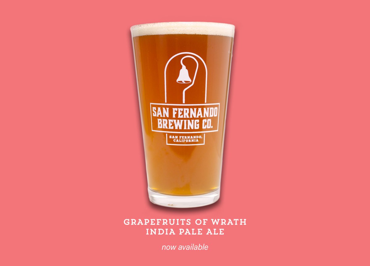 DMVineyards's tweet photo. Now available - @SFVBrewing's #Grapefruit IPA in Kegs and Bottles for all of CA. https://t.co/b1nMoGbIxT