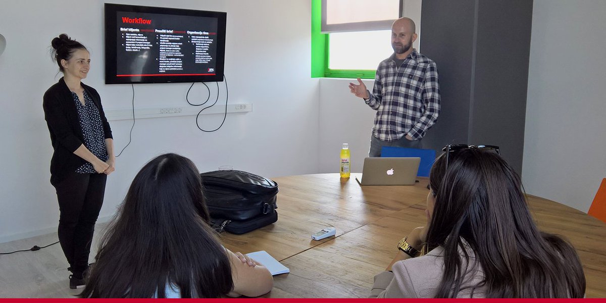 EntgDigital's tweet photo. Yesterday our designers gave a little sneak-peek to secrets of design to our friends from @TEDxZagreb :) #creativity #education https://t.co/RJA64J6upm