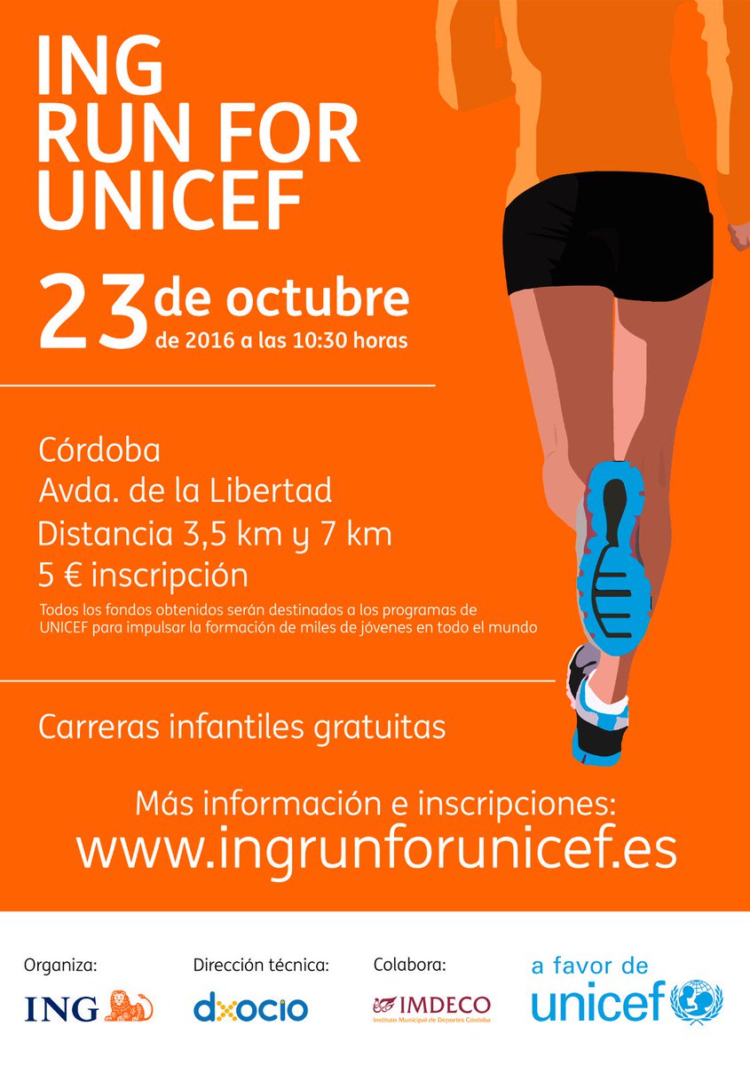 DxocioSL's tweet photo. Corre por una buena causa, el 23 de Octubre en #CordobaESP con la colaboración del @IMDCordoba https://t.co/Y8uAIqul7V