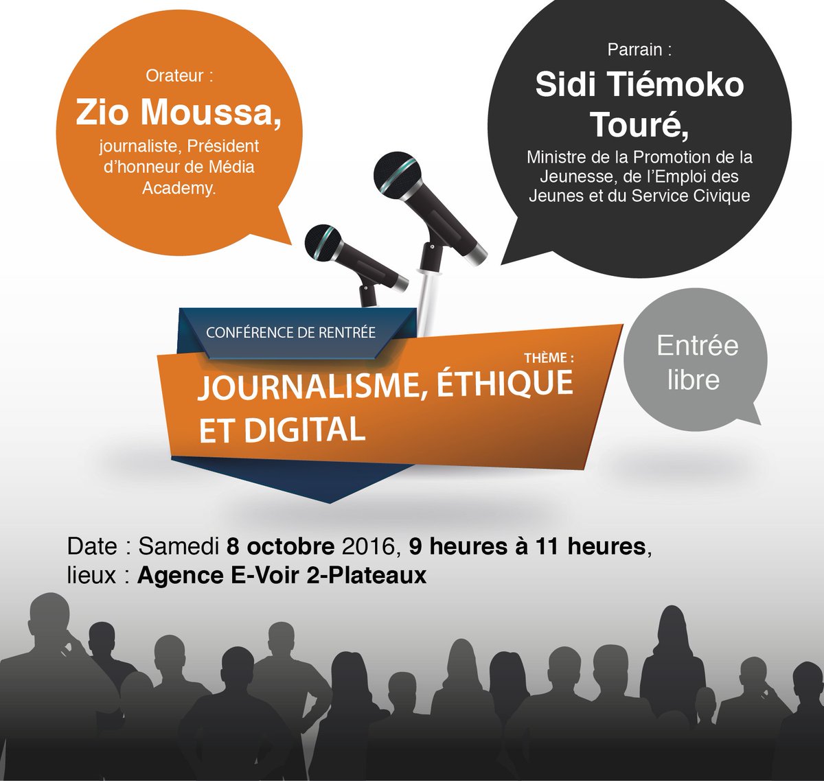 Samedi 8 octobre 2016. C'est la rentrée chez <a href="/MediaAcademyCi/">Media Academy</a> 
#MediaAcademy #CivPresse #JOurnalisme #Formation #Media