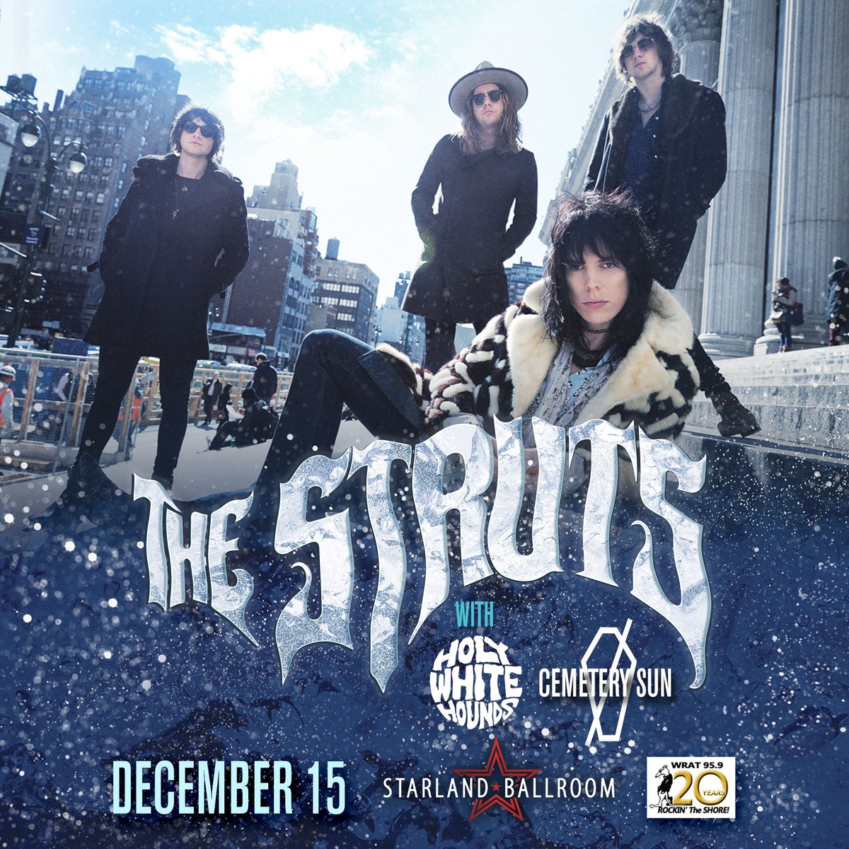 Starland Ballroom (@starlandnj) on Twitter photo Tix on sale now <a href="/959TheRat/">95.9 The RAT</a>'s #NutcrackerBall w <a href="/TheStruts/">The Struts</a> <a href="/holywhitehounds/">Holy White Hounds</a> + more 12/15! 1st 1,000 sold just $9.59! bit.ly/2dKfMdN Tix on sale now <a href="/959TheRat/">95.9 The RAT</a>'s #NutcrackerBall w <a href="/TheStruts/">The Struts</a> <a href="/holywhitehounds/">Holy White Hounds</a> + more 12/15! 1st 1,000 sold just $9.59! bit.ly/2dKfMdN