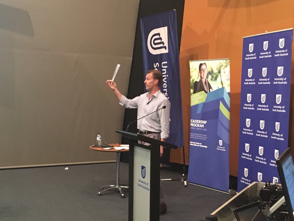 CreativityChat's tweet image. .@dhcropley demonstrating engineering feats and problem solving at #creativityconf2k16