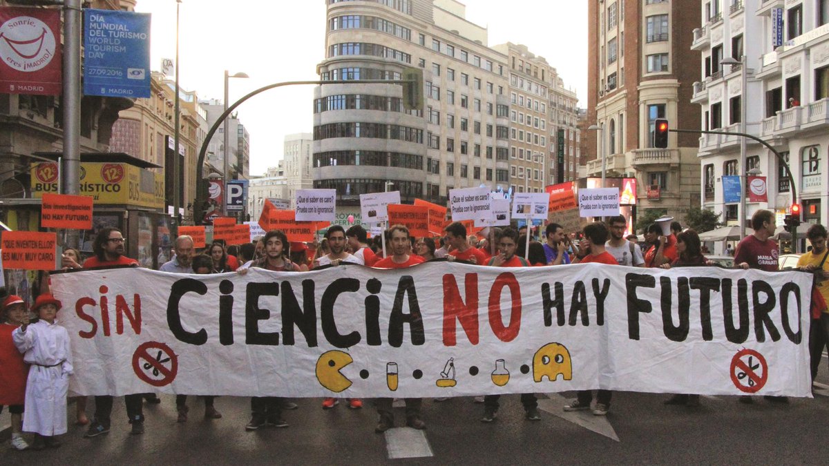 Cienciaxpueblo On Twitter Protest Highlights Poor Job Security