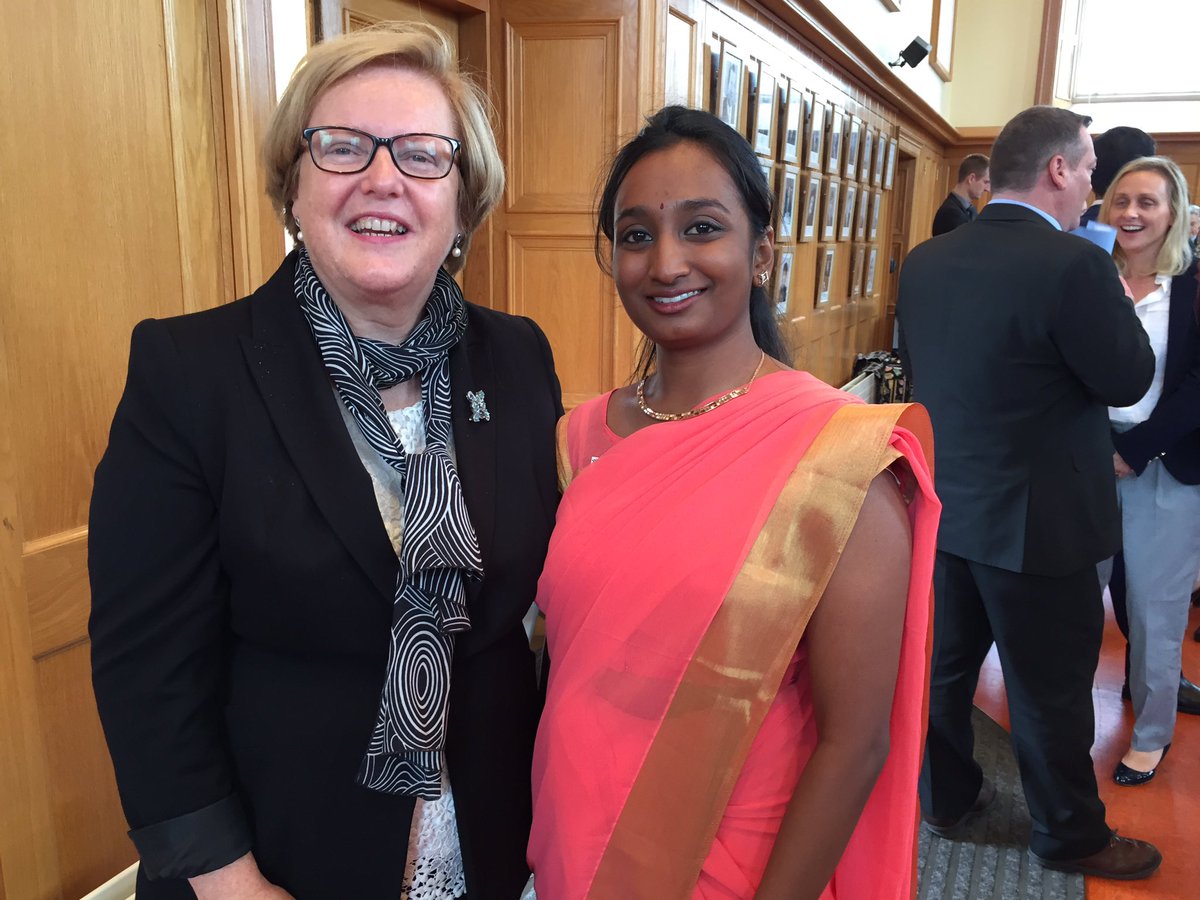 hea_irl's tweet photo. Mary Doyle of @Education_Ire and Shilpika Kotina of @NCIRL at the launch in the International Education Strat. https://t.co/lYGLFqY33A