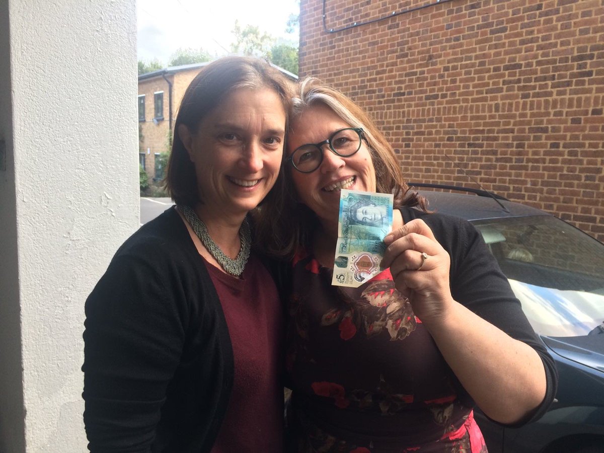 TAPadvocacy's tweet photo. Delighted to receive @browning_vicky's #firstfiver! Who will you pledge yours to?Help people to speak up &amp; be heard! https://t.co/K42WRNeLZ1