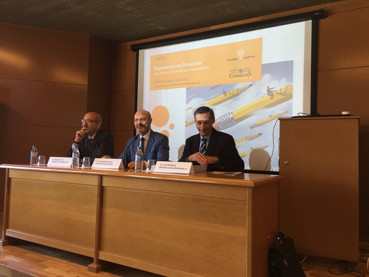emilio_daz's tweet photo. Comienza la XVIII ed del Título de Especialista en Dirección de Centros Concertados #EDICEC. 18 años ya.. @lcentenoc @UCOMILLAS @ecatolicas https://t.co/ydKiX7xBu8