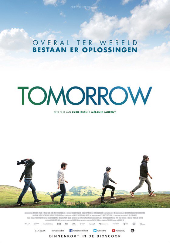 Deze films hebben we dit weekend in het filmhuis:
Tomorrow - zaterdag 20.00 uur 
Chronic - zondag 14.30 uur
#Veenendaal