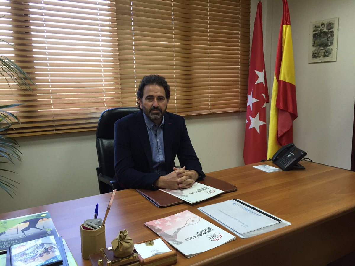 Juan Luis "Tati" Rascón nuevo Presidente de la Federación de Tenis de Madrid ftm.es/noticias/gener…
