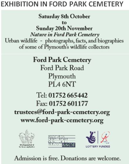 EXHIBITION: Nature in Ford Park Cemetery <a href="/PlymouthParents/">Parents Guide</a> <a href="/RSPB_Learning/">RSPB Learning</a> @wildaboutplym @FamilyForaging