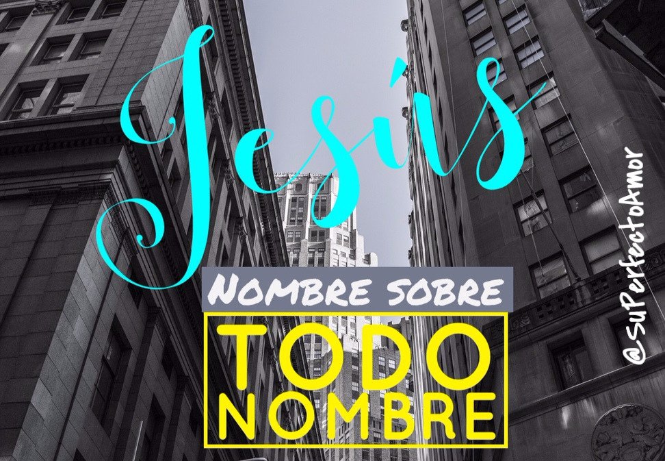 superfectoamor's tweet photo. Nombre sobre todo nombre... #superfectoamor #FelizViernes #Evangelio #Biblia #PalabraDeVida  #ViernesDeGanarSeguidores #Jesus https://t.co/1oqCKVkruI