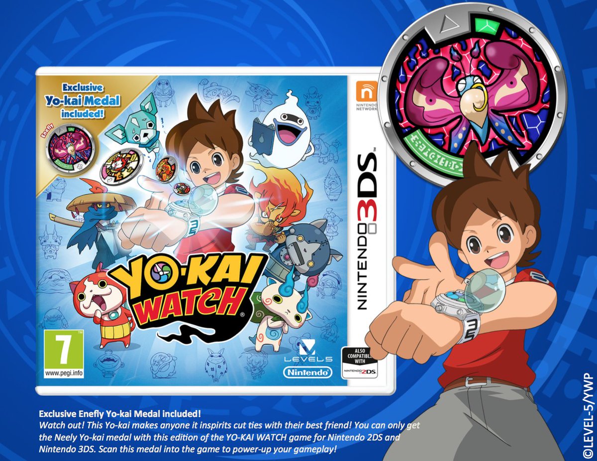 nintendo 2ds yo kai watch
