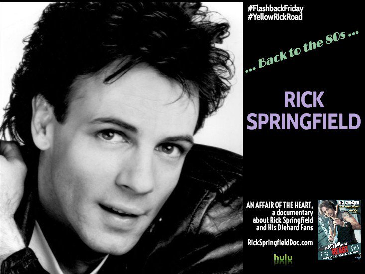 YellowRickRoad's tweet photo. #FF: 1980s #RickPic #RickSpringfield + #RSfans = #AnAffairOfTheHeart documentary @Hulu https://t.co/bP6QQ4V6Lw... https://t.co/IiKnpb4QEC