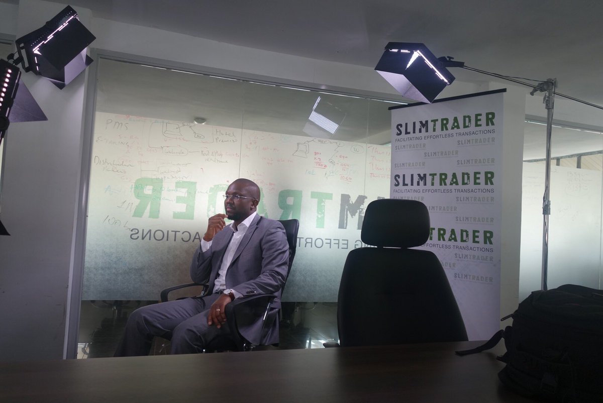 SlimTrader's tweet photo. Our CEO @FemiAkinde discussing #SlimTrader and how our technology helps African businesses (esp. in the Hospitality sector) optimize sales. https://t.co/q6IV0Sj4TL
