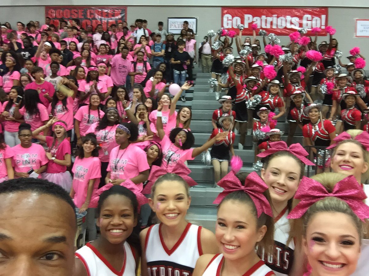 NateGriffFOX26's tweet photo. @Fox26Houston @gcmpatriots @GCCISD #HowToHouston https://t.co/l0QznlcV2l