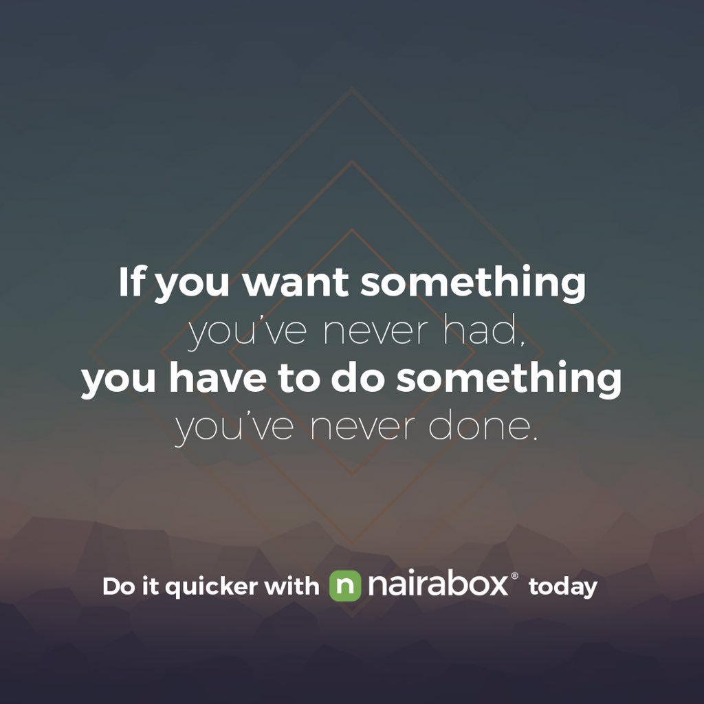 nairabox's tweet photo. Do it Quicker with nairabox today👑✨#nairaboxquotes #nairaboxfridays #doitquicker https://t.co/yXJkvKUKUH