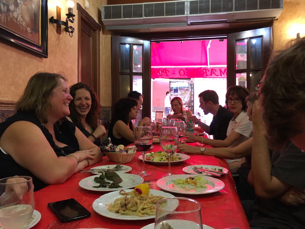 brian_hracs's tweet photo. Another great meal in Seville @CCESeville #cce5 https://t.co/o32cvBMIm5