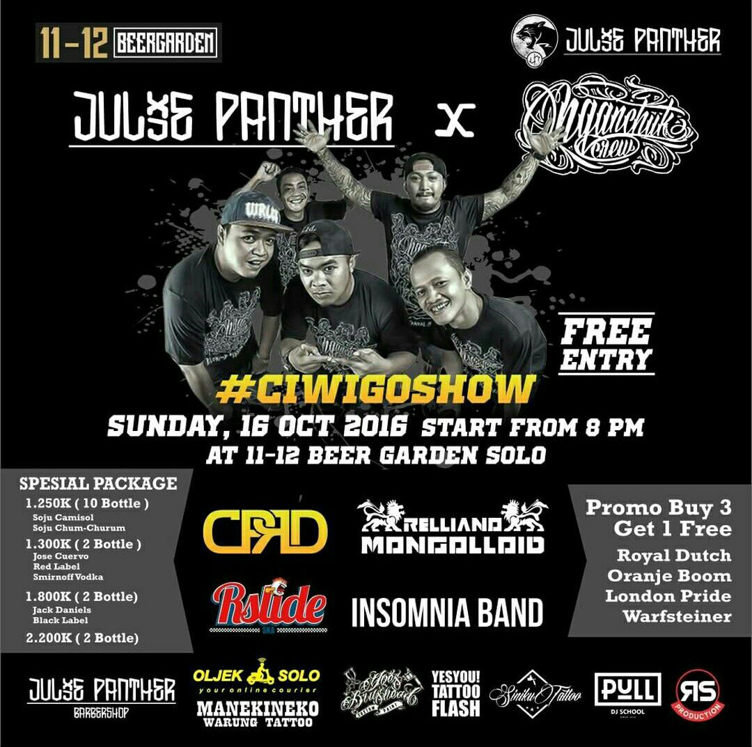 #ciwigoshow menuju solo