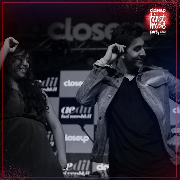 Putting our freshest foot forward at the #CloseUpFirstMoveParty