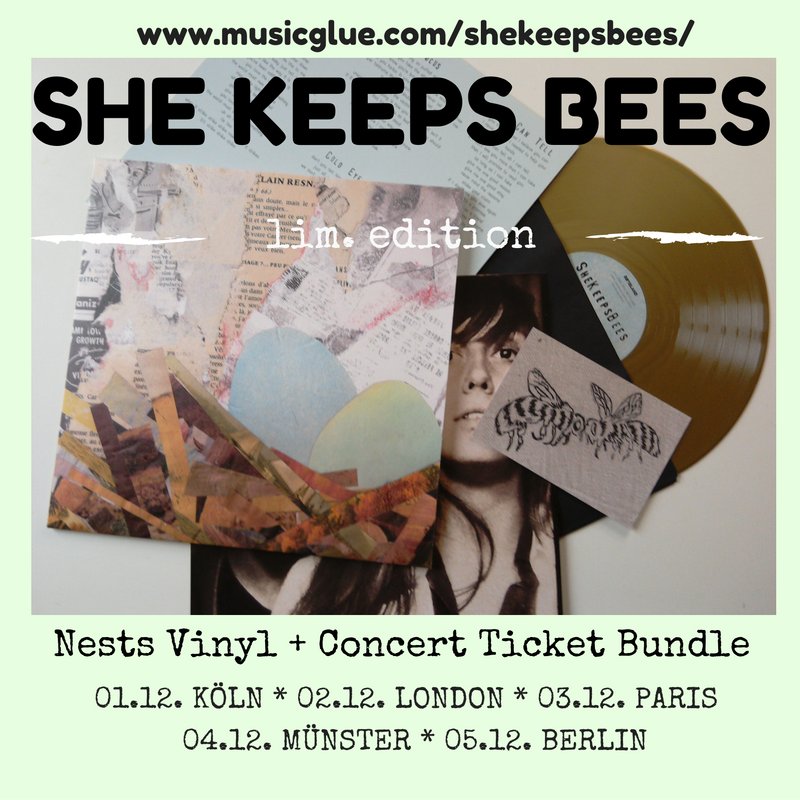 BBISLANDmusic's tweet photo. #Vinyl +ticket bundles for @shekeepsbees Nests Release Tour here: https://t.co/7pHieNbWCM #London #Paris #Köln #Münster #Berlin https://t.co/eM00fKBcPg