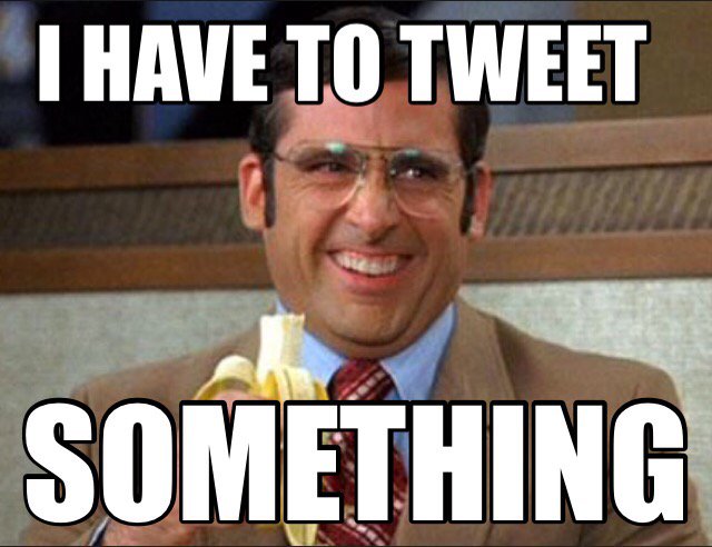 I think I have to tweet something of #NBForum2016 so that people get the feeling I'm businesswise cool.