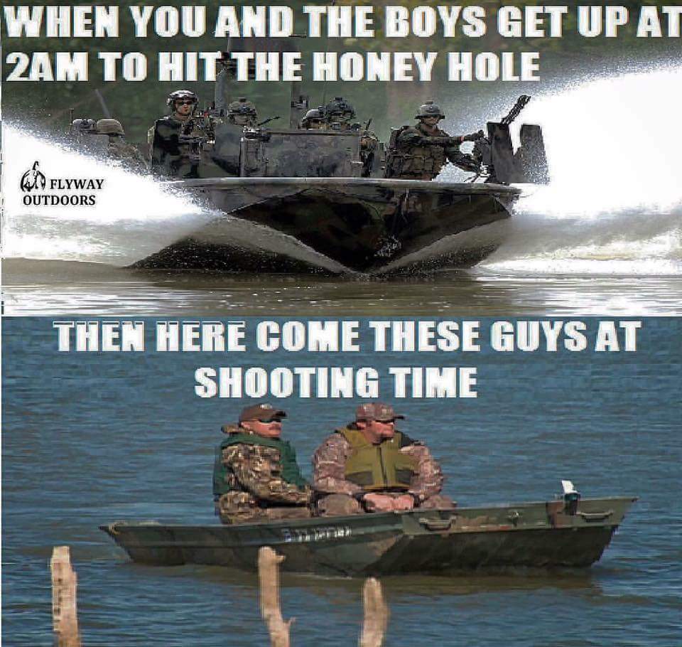 BAwaterfowl's tweet photo. 😩 they will ALWAYS setup within 100 yards of you https://t.co/SGuFLxb2Tv
