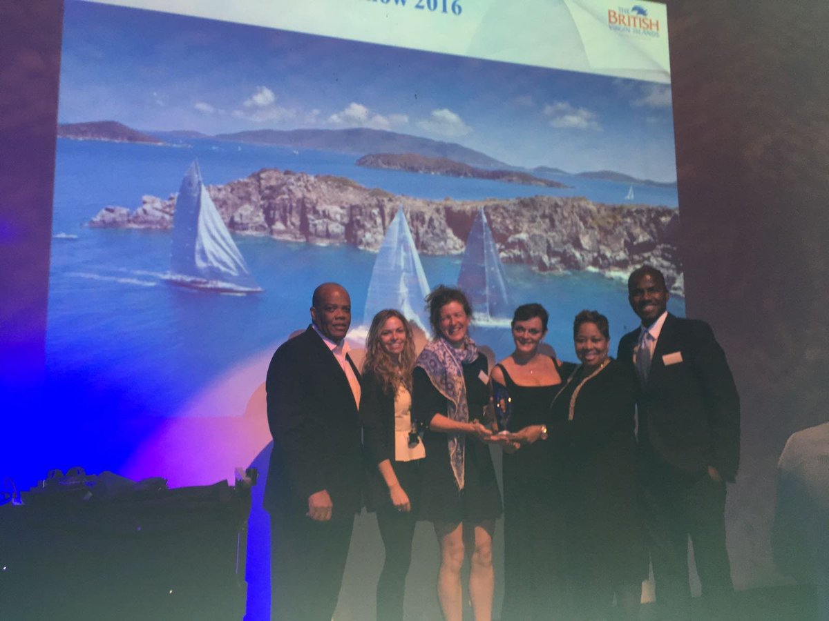 We are excited to say our UK office won 'The highest producing yacht charter company for 2016' at the <a href="/BritishVirginIs/">British Virgin Islands</a> Annual Roadshow