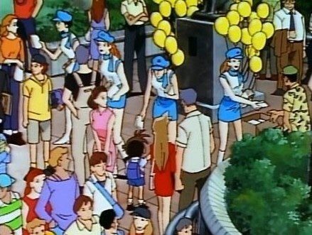 青空 ルパンvsコナン前にも 1998年に放送された ルパン三世 炎の記憶 Tokyo Crisis のモブにコナンらしい影がありました また 07年に上映された 名探偵コナン 紺碧の棺 にもルパンと不二子が登場しており 佐藤刑事の初恋がルパンである