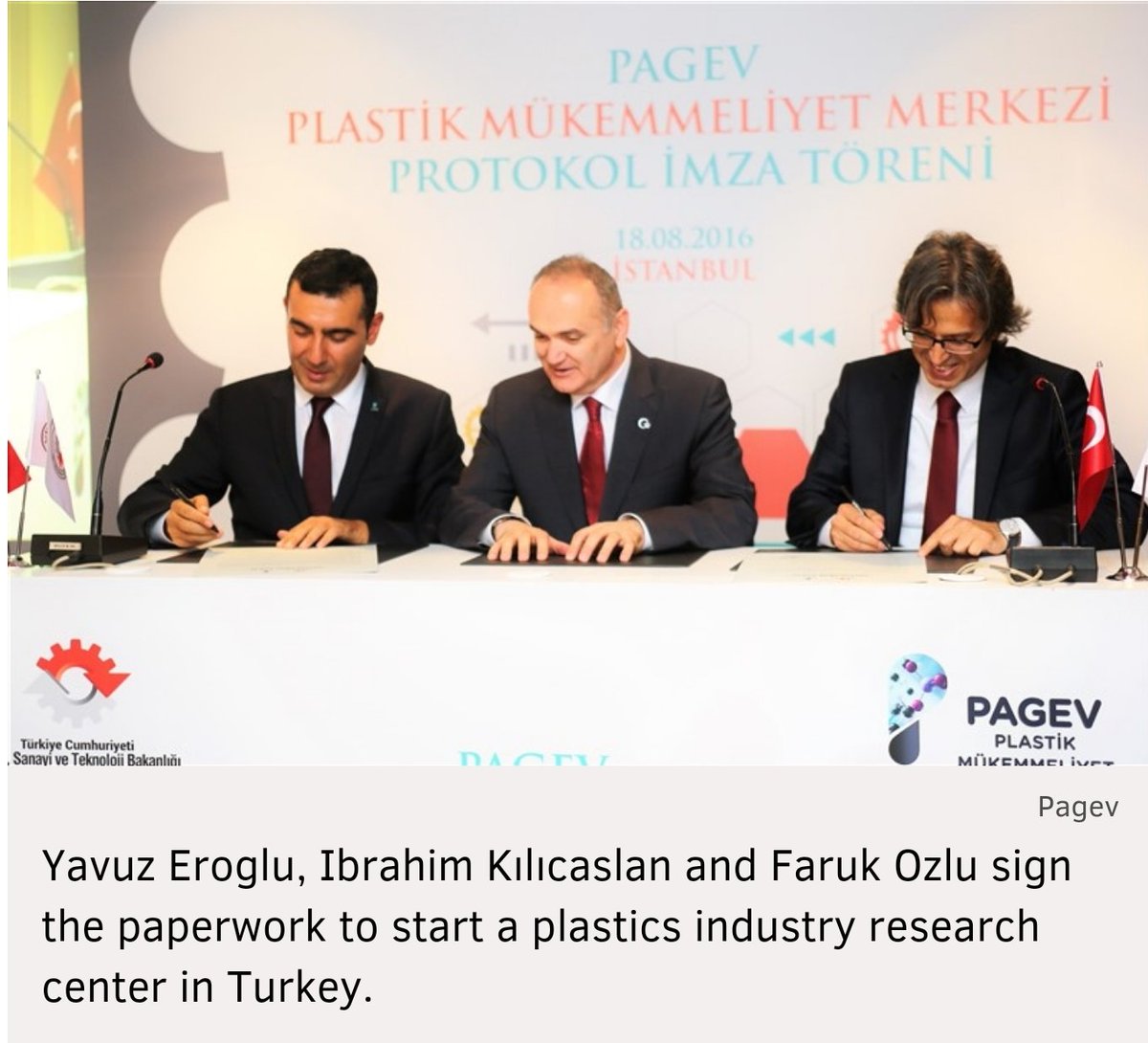 PAGEV_Global's tweet photo. Turkey invests $23 million in PAGEV Plastics Center of Exellence to boost plastics sector

https://t.co/VyFqgNI2KW https://t.co/NuY2hAMjuA