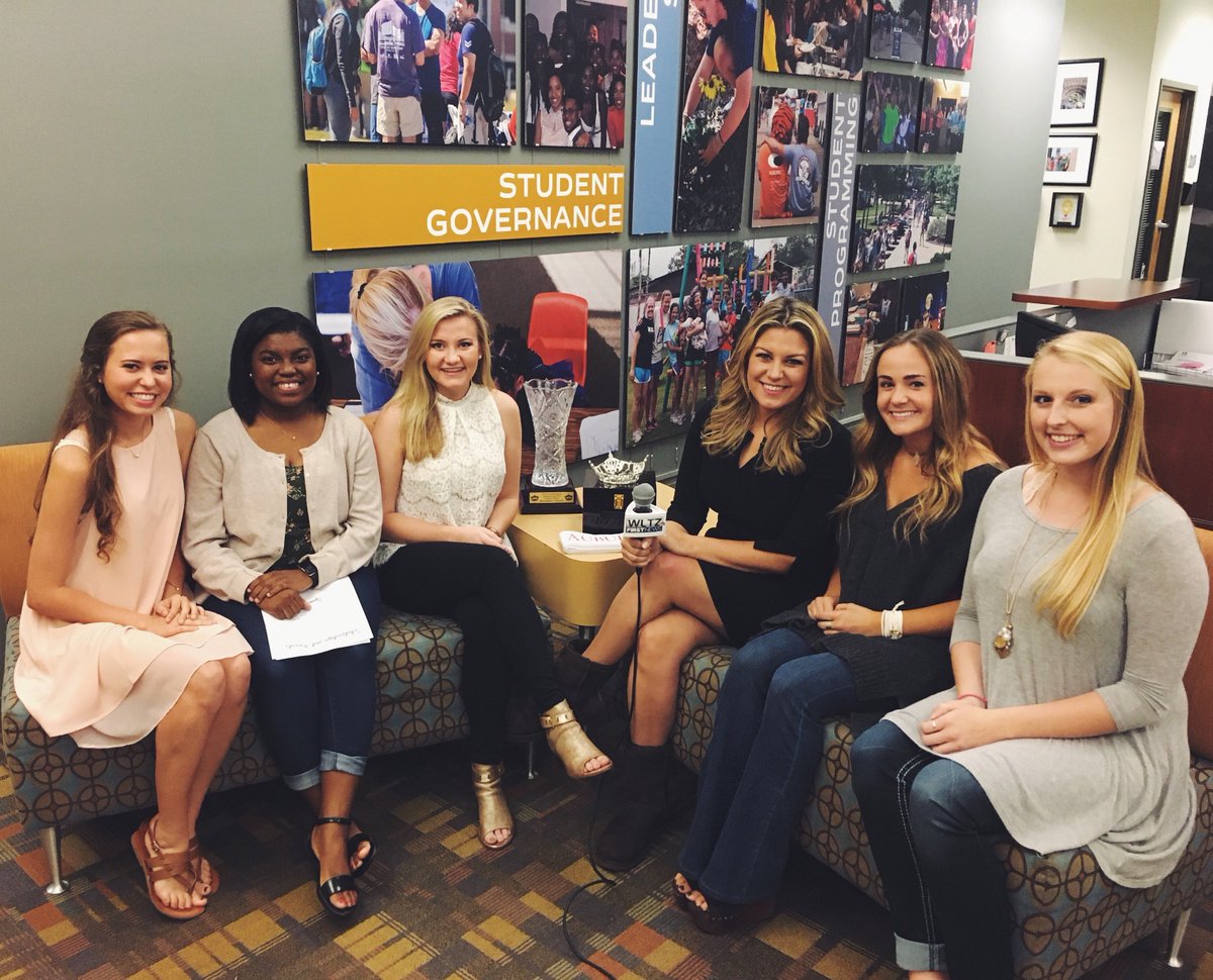 Today on the WLTZ morning broadcast with <a href="/ItsMalloryHagan/">Mallory Hytes Hagan</a>! The Miss AU Pageant is tomorrow at 7pm in the Telfair Peet Theater! Come support!