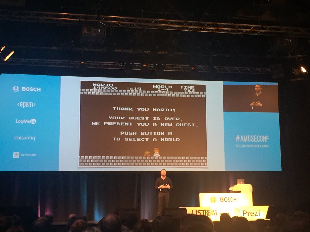 bashakalakha's tweet image. @SamuelHulick I love how Super Mario inspires us all in so many different ways #amuseconf #onboardingdesign