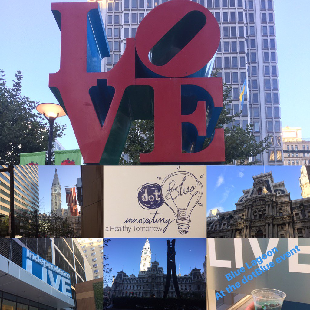 dzwizinski's tweet photo. Quintessential #Philadelphia w/ mix of old & new @dotBlueIBX #dotBlueIBX #love #day3challenge #ibxlive #bluelagoon https://t.co/4BSxPtfqmT