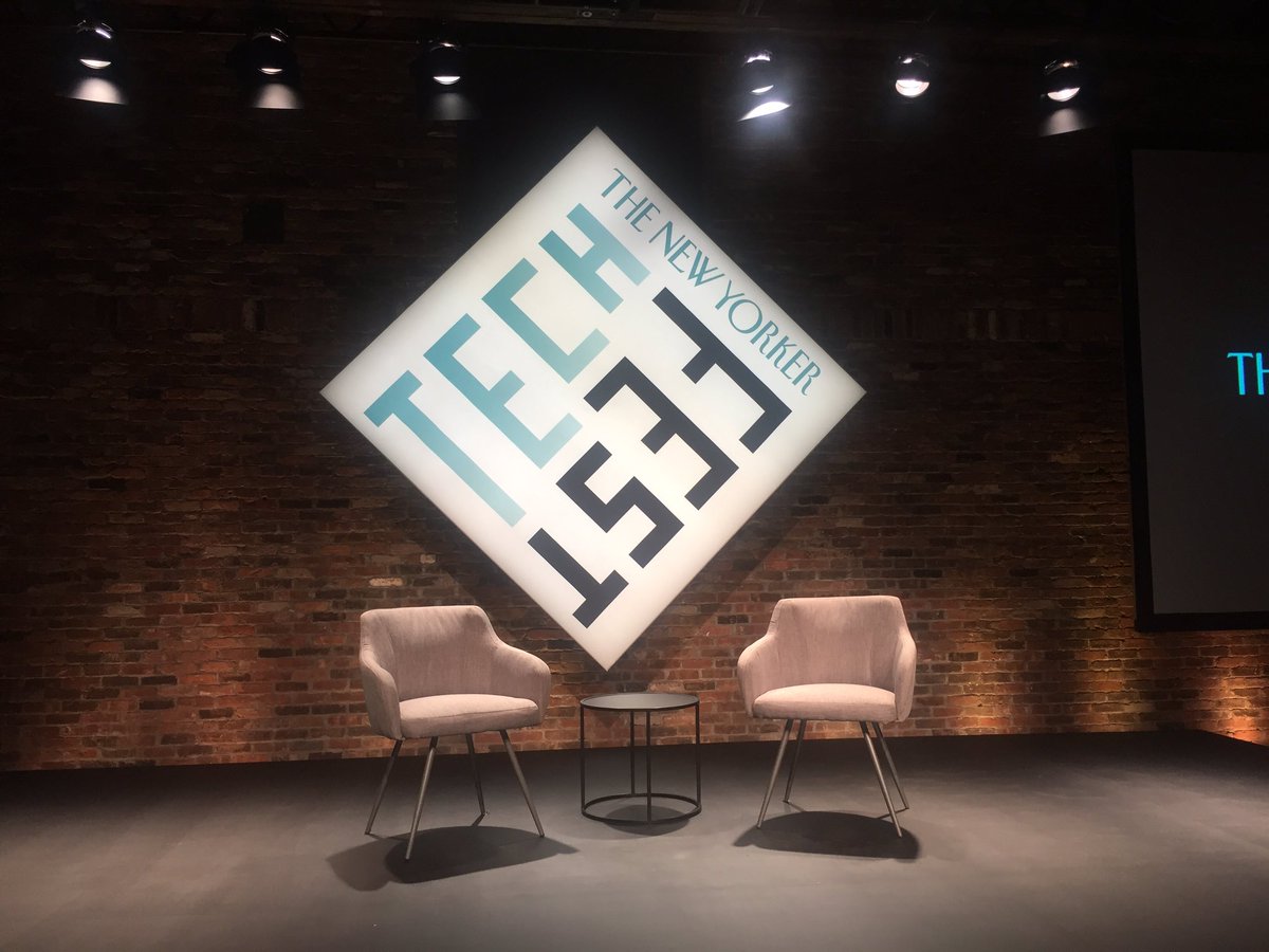 SaysFranklin's tweet photo. Getting ready for The New Yorker TechFest #TNYtechfest #cdmny https://t.co/03McfEYAl1