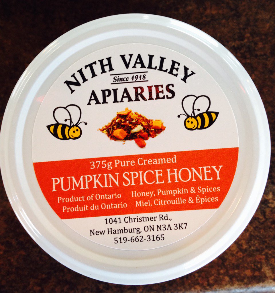 BadenCoffee's tweet photo. Just one more item to add to our Pumpkin Spice line up #PumpkinSpiceHoney #NithValley #PumpkinSpiceSeason https://t.co/n67GvmV6pU