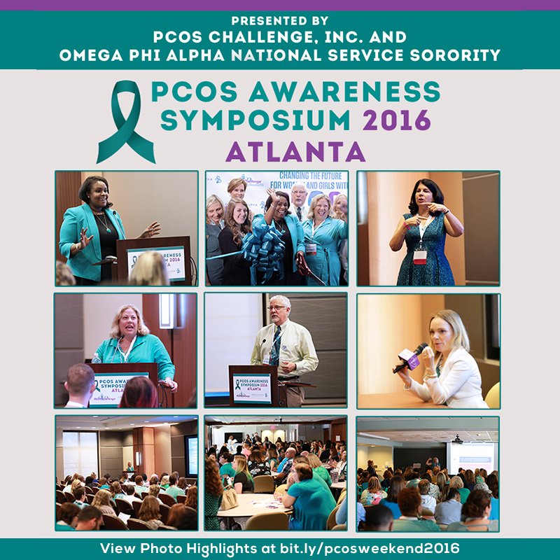 The Atlanta 2016 #PCOSAwareness Symposium was incredible! View photo  highlights at bit.ly/pcosweekend2016 #PCOS #PCOSC16 #PCOSChallenge