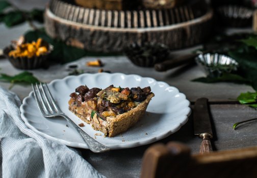 Das Herbst-Rezept von <a href="/essraum/">Katharina Küllmer</a> für lange kalte Wochenenden mit viel Deko aus Pilzen, Nüssen, Maronenn uvm. goo.gl/nZYhEk 
#Herbst