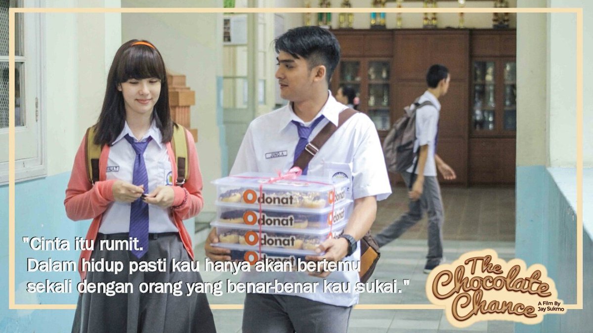 Cinta itu rumit. Dalam hidup pasti kau hanya akan bertemu sekali dengan orang yang benar-benar kau sukai. #TheChocolateChance