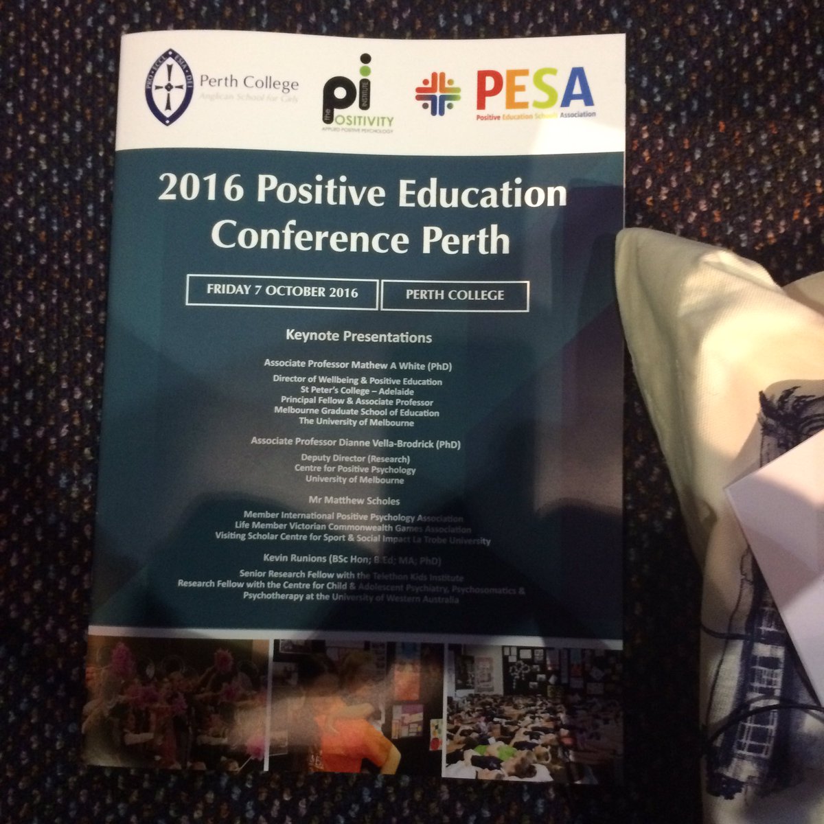 Mathew_WhitePhD's tweet photo. Was reflecting on ✈️excellent #posedperth @PosEdSA conference great leadership @ many schools @PosEdNet #inspired https://t.co/UGUumYPGQi