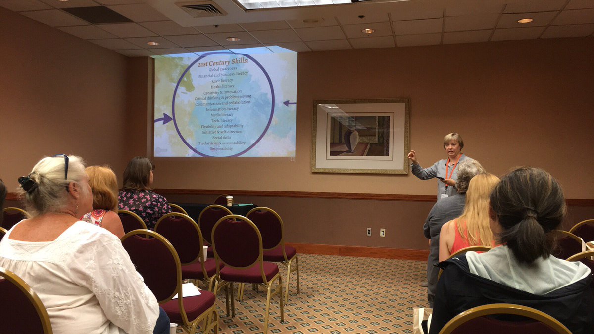 Day 1 - N. Carolina Art Assoc. Conf. In Winston-Salem. CHOICE as a way to teach!