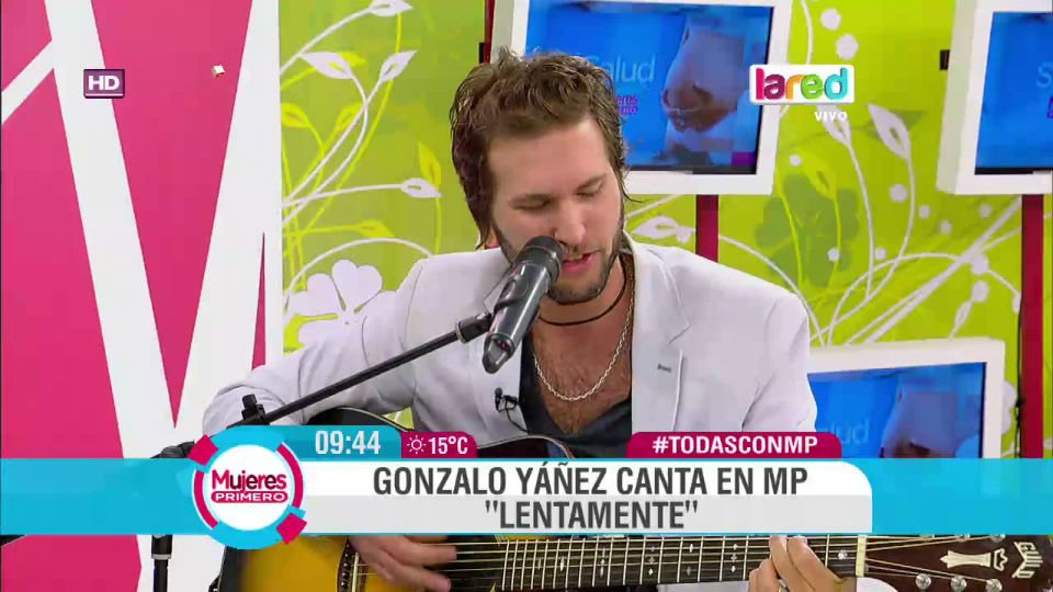 LaRedTV's tweet photo. Gonzalo Yáñez canta en Mujeres Primero #TODASCONMP https://t.co/ePtbFQSYLd https://t.co/GQa0fJ0nRv