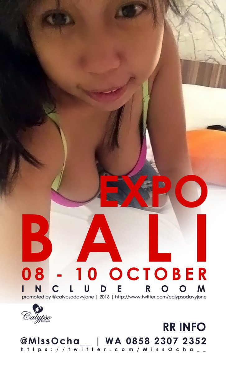 AkunBiyar's tweet photo. Open BOOKING 💋
✔Avail Surabaya
👌Real, ABG &amp; Avail tiap hari
✈ Expo Bali 8 - 10 Oktober 16
📱WA 085823072352 or DM 👩@MissOcha_ https://t.co/V8uY4ETZOt