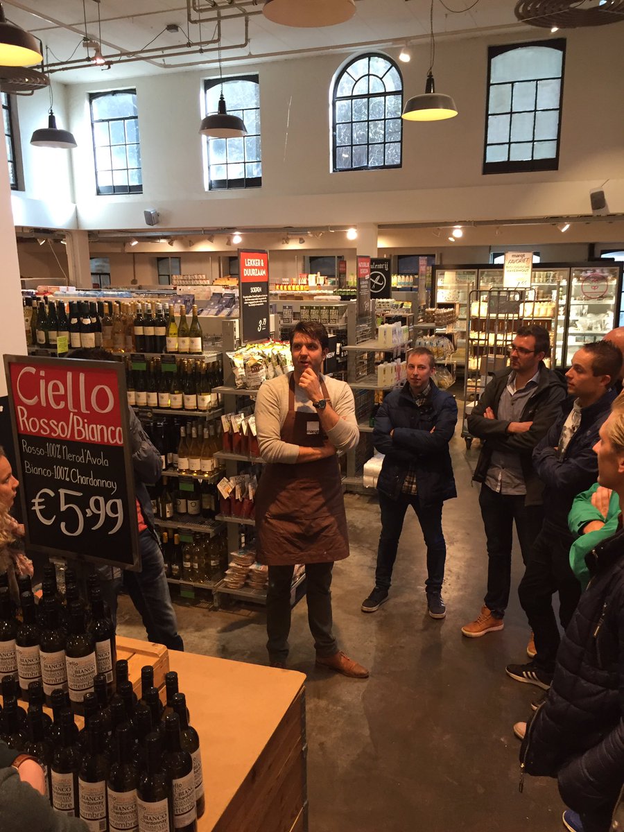 Leuke inspiratie fietstour met groep jonge kwekers <a href="/TJWestland/">Tuinbouw Jongeren</a> langs mooie retailers in Amsterdam