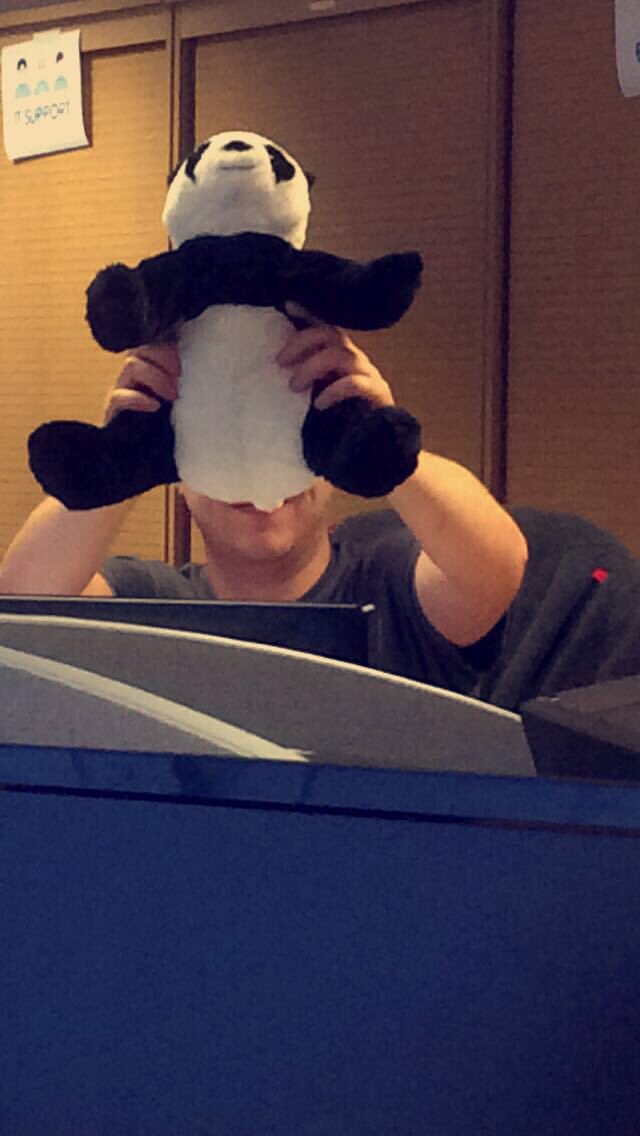 CANDASystems's tweet photo. Panda is safe! Thanks IT Support Team for going on a dangerous rescue mission! #savedtheday #onceagain #pandaout https://t.co/iC1YFlBTZg