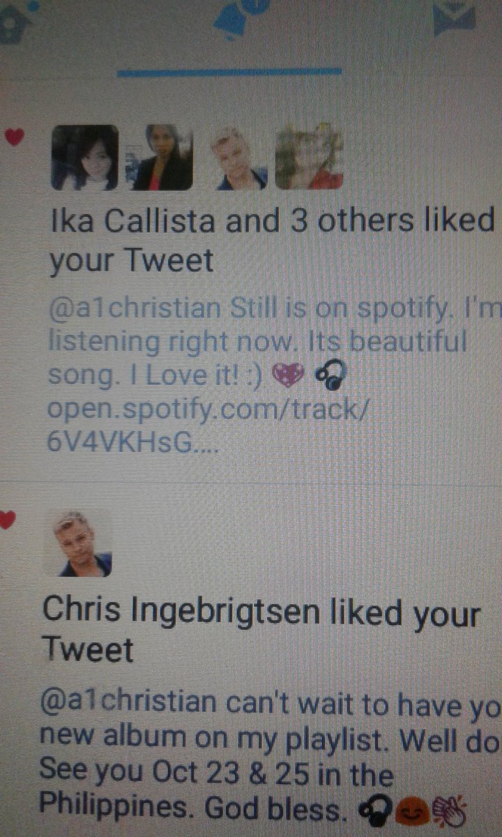 itsnerissa_love's tweet photo. Its makes me happy, Knowing they notice & like my tweet. π #A1angel #16days #A1BackinPhil π #thankful https://t.co/R8SRDkxZO6