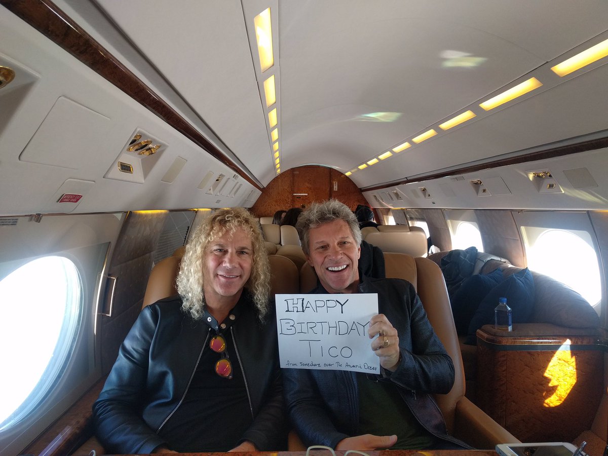 Happy Birthday, Tico! From somewhere over the Atlantic Ocean... -JBJ https://t.co/Rk2bzSxM9o