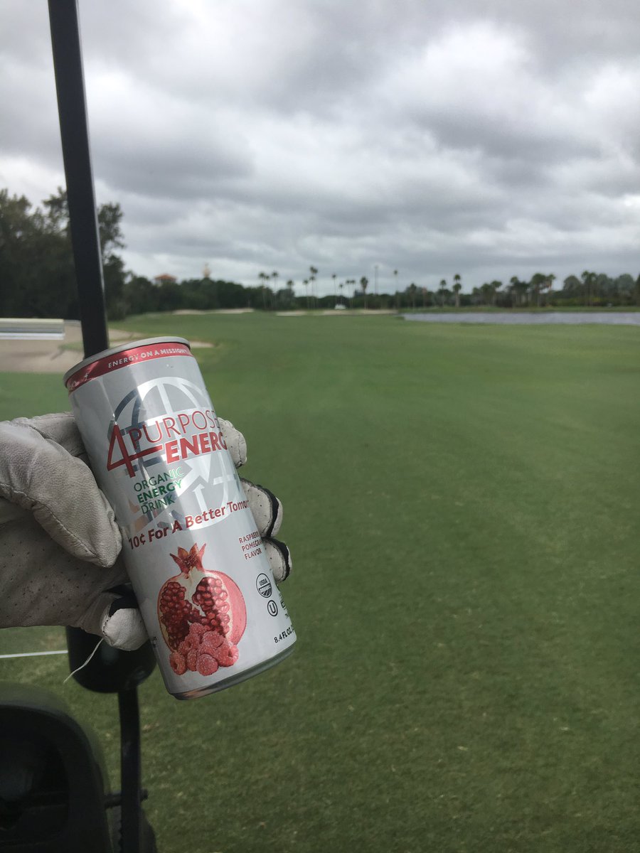 4purposeenergy's tweet photo. Energy for those early morning tee times 🏌 #golf #energy #organic #healthy #energyonamission https://t.co/zrvBdaX2iG